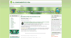 Desktop Screenshot of elconesvida.net