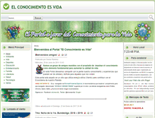 Tablet Screenshot of elconesvida.net